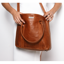 Load image into Gallery viewer, Emma Leather Handbag - Toffee
