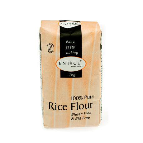 Entice 100% Pure Rice Flour - Gluten Free 1Kg Buy Online in Zimbabwe thedailysale.shop