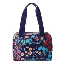 Load image into Gallery viewer, SoGood-Candy - Bowling Bag - Dark Blue Ditsy
