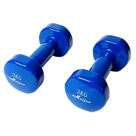 Blue Dumbbell Set - 3kg Buy Online in Zimbabwe thedailysale.shop
