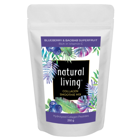 Natural Living Pure Collagen & Superfruit Smoothie Mix - 250g Buy Online in Zimbabwe thedailysale.shop