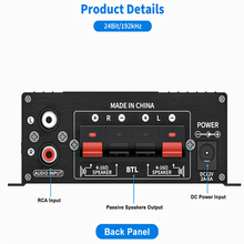 Load image into Gallery viewer, FOSI Audio AK170 Mini Digital Power Amplifier
