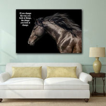 Load image into Gallery viewer, Dark Horse - Giant Canvas HD Print Photo Wall Art Décor Poster
