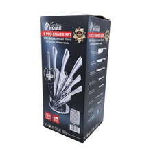 Load image into Gallery viewer, Condere Home - 9 Piece Knives Sets with Acrylic Knives Stands (211014)
