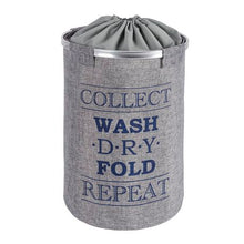 Load image into Gallery viewer, Wenko - Laundry Basket 68L - Ringo - Grey
