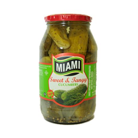 Miami Canners Sweet & Tangy Cucumbers 6 x 760g Buy Online in Zimbabwe thedailysale.shop