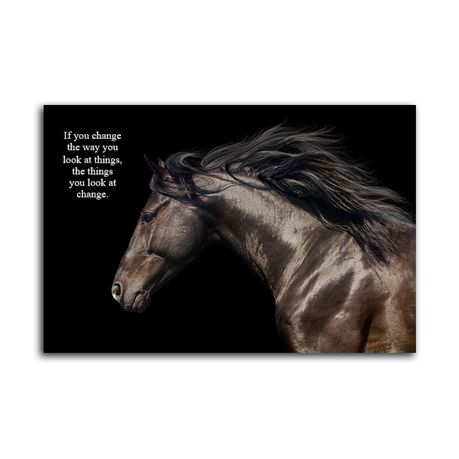 Dark Horse - Giant Canvas HD Print Photo Wall Art Décor Poster Buy Online in Zimbabwe thedailysale.shop