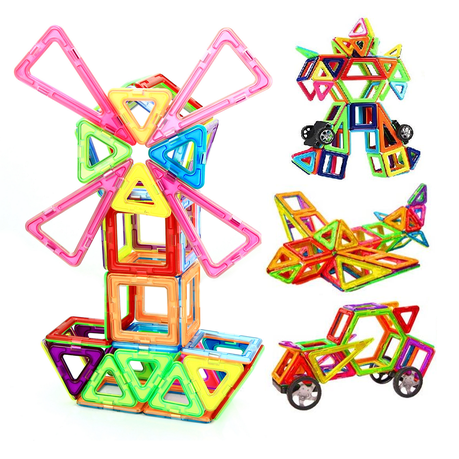 Baba Jay Magnetic Building Blocks - 100 Pieces Buy Online in Zimbabwe thedailysale.shop