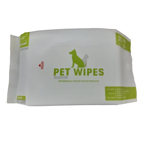 Nunbell Pet Wipes - 6 x 20 - 120 Wipes - Bulk Pack Buy Online in Zimbabwe thedailysale.shop