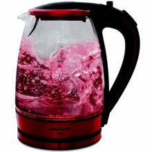 Load image into Gallery viewer, Mellerware Kettle 360 Degree Cordless Glass Red 1.8L 2200W
