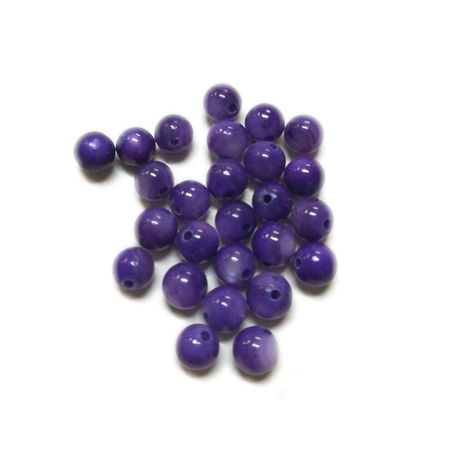 BEAD COOL - Shell Bead -Purple Colour - 270pcs (Dia 4mm with 0,5mm hole) Buy Online in Zimbabwe thedailysale.shop