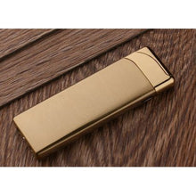 Load image into Gallery viewer, Ultra Broad Brushed Gold Lighter
