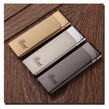 Load image into Gallery viewer, Ultra Broad Brushed Silver Lighter
