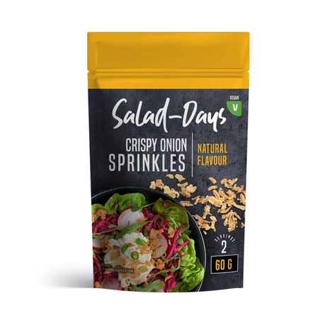 On The Go Salad Days Crispy Onion Sprinkles 12x60g Buy Online in Zimbabwe thedailysale.shop