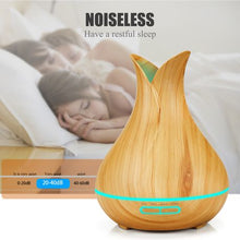 Load image into Gallery viewer, Sprout LED Aroma Diffuser Light Wood
