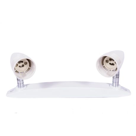 Radiant 2 White Spotlights on Bar Buy Online in Zimbabwe thedailysale.shop