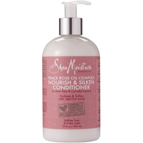 Shea Moisture Rose Oil Complex Nourish Silken Conditioner 384ml