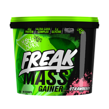Load image into Gallery viewer, Muscle Junkie Freak Mass All-in-One Strawberry 4Kg Mass Gainer
