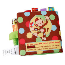 Load image into Gallery viewer, Nuovo Interactive Baby Fabric Book - Monkey
