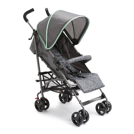 George & Mason Baby - Compact Stroller Grey & Mint Buy Online in Zimbabwe thedailysale.shop