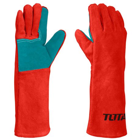 Total Tools Leather Welding Gloves - 400mm Buy Online in Zimbabwe thedailysale.shop