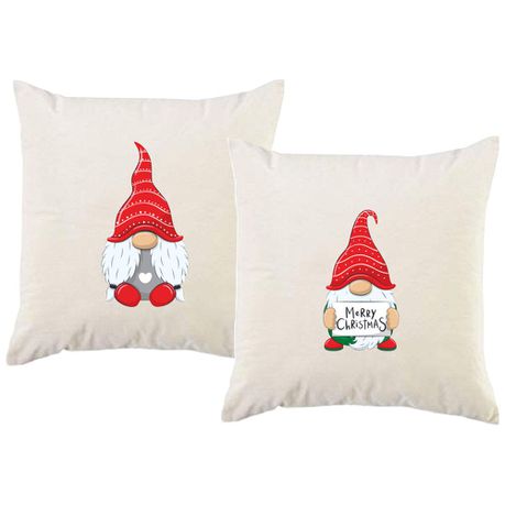 PepperSt - Scatter Cushion Cover Set - Christmas Gnomes Buy Online in Zimbabwe thedailysale.shop