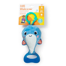 Load image into Gallery viewer, Bright Starts Whale-a-roo Pull &amp; Shake Activity Toy
