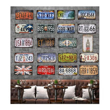 Load image into Gallery viewer, Aankopen - 2 FAST 4 U - New York - Retro Vintage Metal Wall Plate
