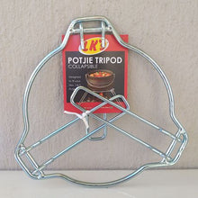 Load image into Gallery viewer, LK&#39;s Potjie Tripod - Collapsible - Mild Steel
