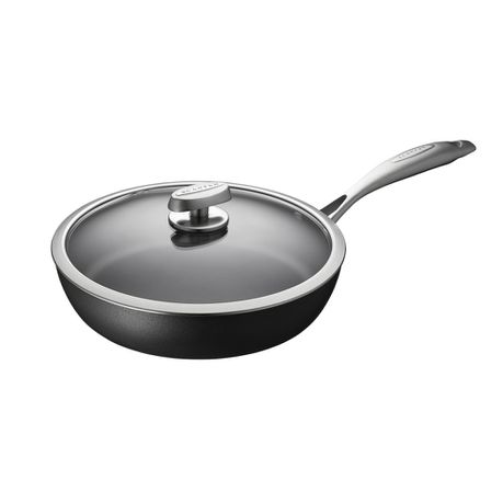 Scanpan Pro IQ Sauté Pan with Lid 28cm Buy Online in Zimbabwe thedailysale.shop