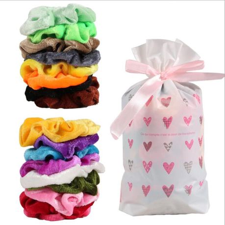Styleberry Pack of 30 Colourful Scrunchies Buy Online in Zimbabwe thedailysale.shop