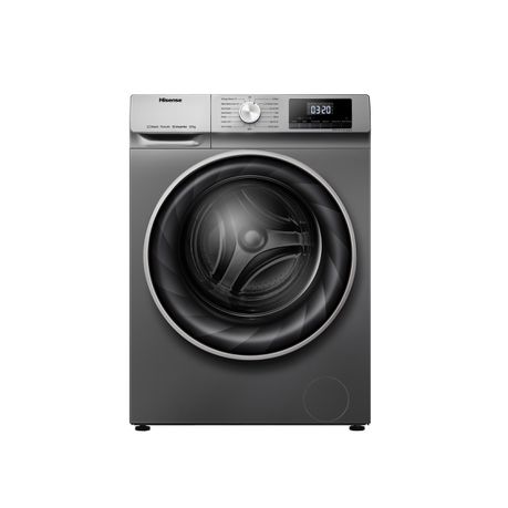Hisense 10Kg Front Load Washing Machine with Allergy Steam-Titanium Silver Buy Online in Zimbabwe thedailysale.shop