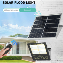 Load image into Gallery viewer, 100W Solar Outdoor Flood Light With Remote
