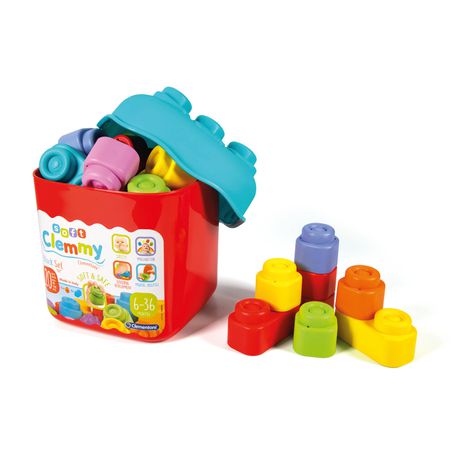 Clementoni Clemmy 20 Soft Blocks Set Buy Online in Zimbabwe thedailysale.shop