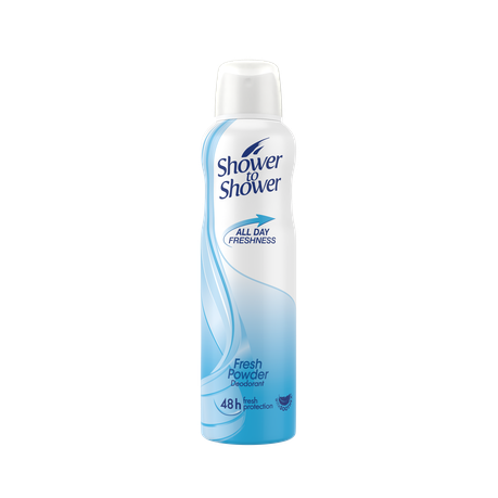 Shower to Shower Deodorant 150ml Fresh Powder Buy Online in Zimbabwe thedailysale.shop