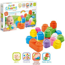 Load image into Gallery viewer, Clementoni Clemmy 24 Soft Blocks Set
