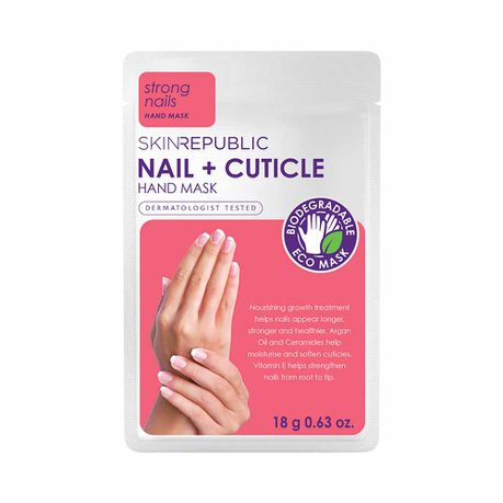 Skin Republic Nail + Cuticle Hand Mask - 18g Buy Online in Zimbabwe thedailysale.shop