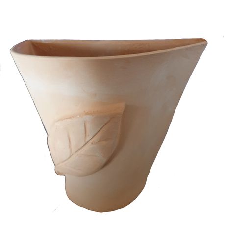 Terracotta Wall Planters (ceramic -leaf theme) Buy Online in Zimbabwe thedailysale.shop