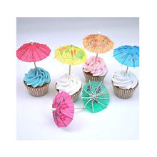 Load image into Gallery viewer, Aankopen - Cocktail Parasol Umbrella Tropical Toothpicks - 120 Units
