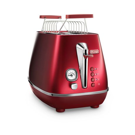 Delonghi - Distinta Flair 2 Slice Toaster - Glamour Red