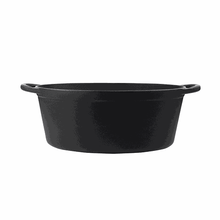 Load image into Gallery viewer, Chef Matt Black Cookware - Cast Iron 6.0l Oval Casserole
