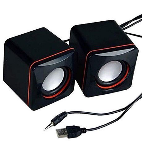 TUFF-LUV X1 USB Powered Mini Compact Stereo Speakers, 3.5mm Audio Input Buy Online in Zimbabwe thedailysale.shop