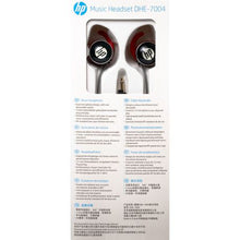 Load image into Gallery viewer, HP In-Ear MultiFunction Musical Earphones with Detachable Microphone - RED
