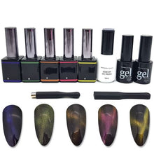 Load image into Gallery viewer, Magnetic Gel Nail Polish 9d Cat Eye - 10 Piece Set
