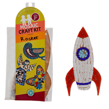 Load image into Gallery viewer, Mosaic Craft Kit – Space Rocket
