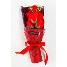 Load image into Gallery viewer, Valentine&#39;s Day Floral Scented Soap Rose Flower Petals with Gift Box
