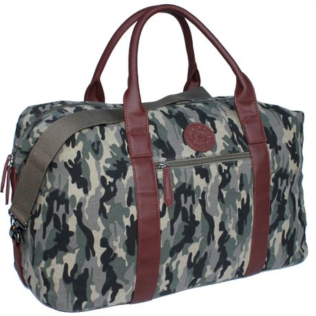 Urban Active Cotton Canvas Camouflage Travel Sling Bag C-1017 Buy Online in Zimbabwe thedailysale.shop
