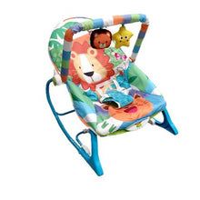 Load image into Gallery viewer, Time2Play Baby Music and Vibrating Rocker Chair Blue
