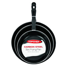 Load image into Gallery viewer, Top Chef Basic Frying Pan 3 Piece
