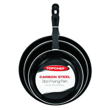 Load image into Gallery viewer, Top Chef Basic Frying Pan 3 Piece
